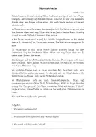 Vorschau - Arbeitsblätter - Kurzgeschichte Drogensucht Regelschüler Nur noch heute_RS - Seite 1