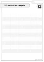 Vorschau - Arbeitsblätter - 100 Tage Schule - Stationen - Seite 3