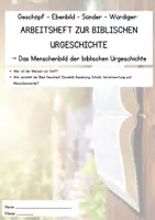Vorschau - Arbeitsblätter - Menschenbild in der Urgeschichte (Bibel) - nutzbar z.B. als Stationenlernen/Arbeitheft/Lernportfolio - Seite 2