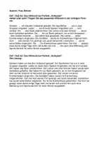 Vorschau - Arbeitsblätter - DaFDaZ A2 Hilfsverb im Perfekt Volleyball - mit Lösung - Deckblatt