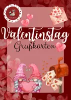 Vorschau - Mal- und Bastelvorlagen - VALENTINSTAG - Grußkarten zum Ausdrucken - Deckblatt