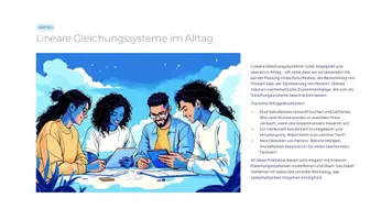 Vorschau - Präsentationen/Tafelbilder - Das Gauß-Verfahren – Lineare Gleichungssysteme systematisch lösen | Präsentation | Mathematik Sek II - Seite 1
