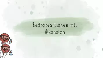 Vorschau - Unterrichtsreihen - Redoxreaktion mit Alkoholen & Aldehyden | Chemie 10 | 4 fertige Unterrichtsstunden - Seite 1