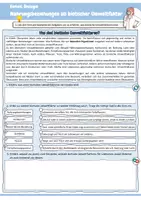Vorschau - Arbeitsblätter - Nahrungsbeziehungen als biotischer Umweltfaktor (Nahrungsbeziehungen /Ernährungsstufen / Produzenten / Konsumenten / Destruenten / Nährstoffkreislauf Wald & Getreidefeld / Kreuzworträtsel / Ökologie / Biologie) - Seite 1