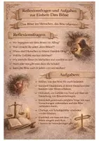 Vorschau - Arbeitsblätter - Reflexionsfragen - Das Böse im Menschen - Das Böse in der Bibel (Klasse 8 9 10) - Deckblatt