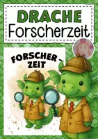 Vorschau - Anderer Materialtyp - Drachenklasse Forscherzeit - Deckblatt