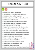 Vorschau - Arbeitsblätter - Ski fahren - Lesetext mit Fragen + Lösung - Seite 2
