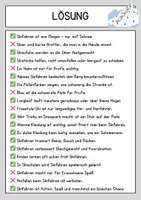 Vorschau - Arbeitsblätter - Ski fahren - Lesetext mit Fragen + Lösung - Seite 3