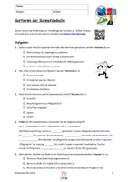 Vorschau - Arbeitsblätter - Sortieren der Schmutzwäsche - Arbeitsblatt mit Erklärvideo - Seite 1