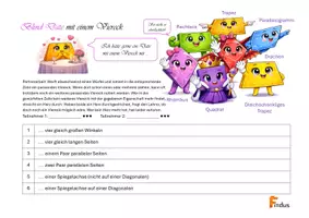 Vorschau - Arbeitsblätter - Vierecke-Spiel Blind-Date (SH4) - Seite 2