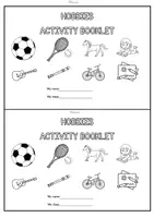 Vorschau - Arbeitsblätter - Hobbies / Free Time: Activity Booklet (Englisch Grundschule) - Seite 1