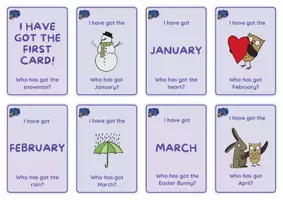 Vorschau - Spiele - The Months - I have got ... Who has got ... ? - Seite 1