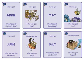 Vorschau - Spiele - The Months - I have got ... Who has got ... ? - Seite 2