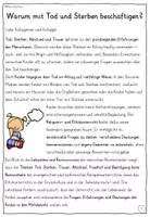 Vorschau - Stundenentwürfe - Friedhof & Beerdigung Klasse 1-2 MATERIALPAKET (Tod Sterben Trauer) - Seite 3