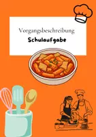 Vorschau - Arbeitsblätter - Materialpaket: Vorgangsbeschreibung - Deckblatt