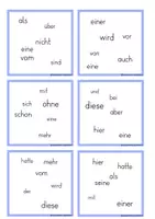 Vorschau - Spiele - Zwei sind gleich- Häufige Wörter - Seite 2