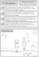 Vorschau - Arbeitsblätter - Materialpaket Partnerlesen: Lesen-Hören-Malen Klasse 4 - Seite 3