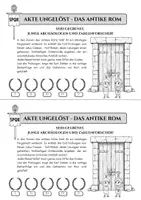 Vorschau - Arbeitsblätter - Escape Room - Römische Zahlen // mit Benotungssystem - Seite 3