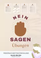 Vorschau - Arbeitsblätter - Nein sagen - Übungen - Mentale Gesundheit stärken - Deckblatt
