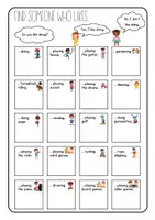 Vorschau - Arbeitsblätter - My Hobbies - Freebie - Seite 1