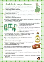 Vista previa - Unidades / Secuencias / Situaciones de Aprendizaje - Ficha de problemas Día de Andalucía - Portada