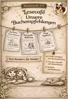 Vorschau - Unterrichtsreihen - Lesecafé - Meine Buchempfehlung - Deckblatt