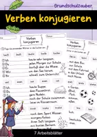Vorschau - Arbeitsblätter - Verben konjugieren | Arbeitsblätter | Personalformen des Verbs | Deutsch | Klasse 3–4 - Seite 1