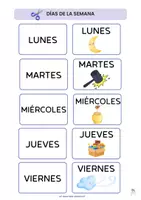 Vista previa - Hojas de trabajo - Actividades variadas para trabajar la temporalidad. - página 2