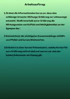 Vorschau - Arbeitsblätter - Mystery zu Koffein und Ritalin - Biologie Q1 - Seite 2