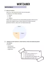 Vorschau - Arbeitsblätter - Wortzauber – Schreiben mit vier Wörtern (B2+) - Seite 2