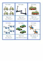 Vorschau - Spiele - Verkehrsmittel im Plural | Lesespiel | DaF DaZ | A1 A2 - Seite 3