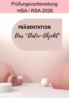 Vorschau - Präsentationen/Tafelbilder - Präsentation "Das Dativ-Objekt" - Deckblatt