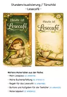 Vorschau - Unterrichtsreihen - Lesecafé - Stundenvisualisierung - Seite 1