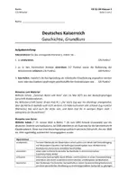 Vorschau - Test - Klausur: Kulturkampf - Bismarck gegen die Kirche (Karikatur) - Deckblatt