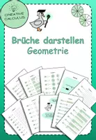 Vorschau - Arbeitsblätter - Materialpaket: Mittelstufenmathe: Bruchrechnen - Seite 1