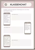 Vorschau - Arbeitsblätter - Gewalttätige Sticker im Klassenchat - Empathie und Verantwortung - Seite 2