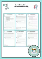 Vorschau - Test - Test Salze und Ionenbindung (dreifach differenziert) - Deckblatt