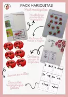 Vista previa - Tarjetas / Manipulativos - PACK MARIQUITAS - Portada