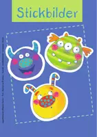 Vorschau - Mal- und Bastelvorlagen - Diddi Drache: Basteln. Stick- und Prickelbilder - Seite 1