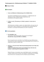 Vorschau - Stundenentwürfe - Medien helfen beim Lernen – oder machen sie uns abhängig? Chancen und Risiken der Mediennutzung! Lernsituation mit Zusatzmaterial (Tafelbild und Erweiterungsaufgaben in 2 Niveaustufen)! - Seite 3