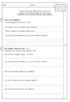 Vorschau - Test - Lernzielkontrolle - Landkreis/ Himmelsrichtungen/ Orientierung - Seite 2