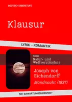 Vorschau - Test - Materialpaket Lyrik – Romantik & Epochenvergleich | 4 Oberstufen-Klausuren mit Erwartungshorizonten - Seite 1
