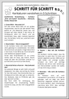 Vorschau - Arbeitsblätter - Antikes Rom | Brot und Spiele Karikatur - Seite 2