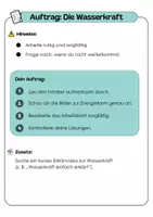 Vorschau - Arbeitsblätter - Die Wasserkraft - Erneuerbare Energien (3., 4., 5. Klasse) - Seite 2