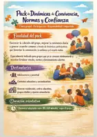Vista previa - Unidades / Secuencias / Situaciones de Aprendizaje - Dinámicas de normas, confianza y cohesión grupal - página 1