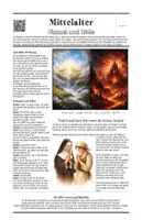 Vorschau - Arbeitsblätter - Mittelalter - Himmel und Hölle (Arbeitsblätter, Präsentation, Podcast & Lösungen) - Seite 1