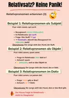 Vorschau - Poster - Latein: Relativsätze? Keine Panik! (Übersicht) - Seite 3
