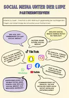 Vorschau - Arbeitsblätter - Social Media unter der Lupe (1) - Deckblatt
