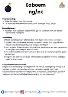 Voorbeeld - kaboem ng/nk woorden - Pagina 1