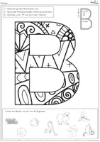 Vorschau - Arbeitsblätter - ABC Ausmalbilder Klasse 1 – Buchstaben schreiben, Anlauttraining, Malen nach Zahlen & Rechnen bis 20 - Seite 2